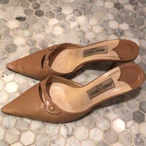 Jimmy Choo leather mule